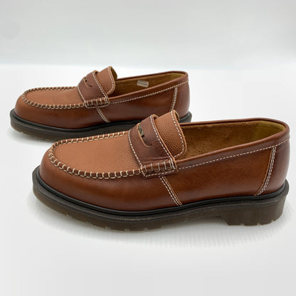 【中古品】【メンズ】 Dr. Martens ドクターマーチン MIE PENTON LOAFERS 41977200 ペントン ローファー 靴 アンバータン 164-260801-ko-15-tei サイズ：UK6 (25cm相当) カラー：ブラウン 万代Net店