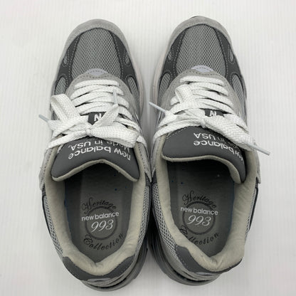 【中古品】【メンズ】 New Balance ニューバランス SNEAKERS MR993GL スニーカー 靴 シューズ メッシュアッパー スエードオーバーレイ 162-260801-ko-18-tei サイズ：26.5cm カラー：グレー 万代Net店