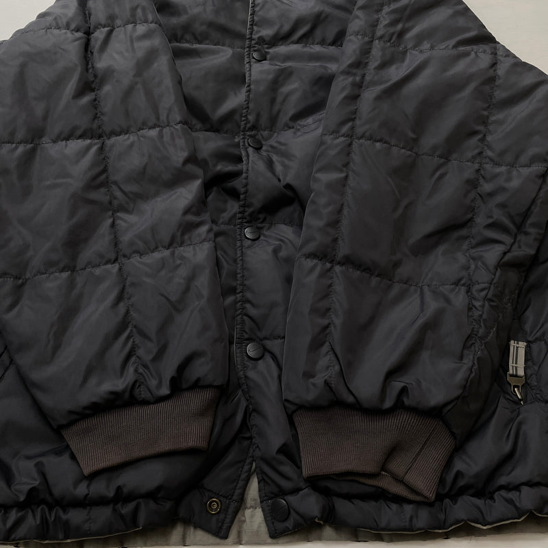 【中古品】【メンズ】 NIKE ナイキ 90’s REVERSIBLE PUFF JACKET リバーシブル パフ ジャケット アウター 148-260901-sa-25-teih サイズ：M カラー：グレー 万代Net店
