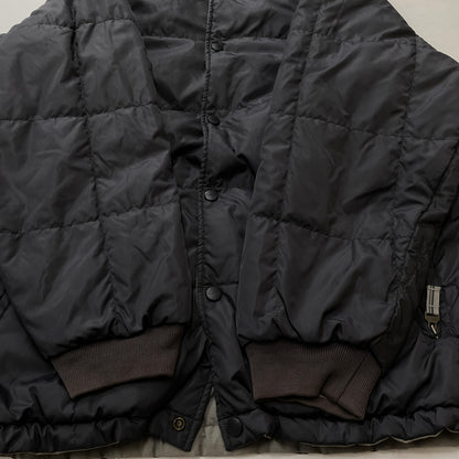 【中古品】【メンズ】 NIKE ナイキ 90’s REVERSIBLE PUFF JACKET リバーシブル パフ ジャケット アウター 148-260901-sa-25-teih サイズ：M カラー：グレー 万代Net店