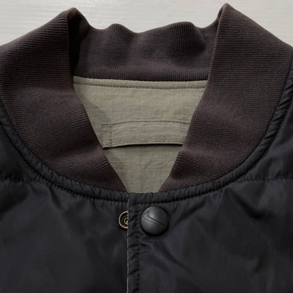 【中古品】【メンズ】 NIKE ナイキ 90’s REVERSIBLE PUFF JACKET リバーシブル パフ ジャケット アウター 148-260901-sa-25-teih サイズ：M カラー：グレー 万代Net店