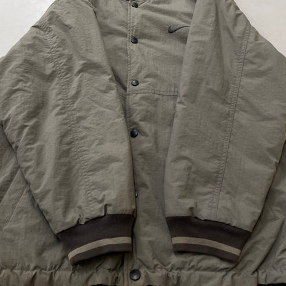 【中古品】【メンズ】 NIKE ナイキ 90’s REVERSIBLE PUFF JACKET リバーシブル パフ ジャケット アウター 148-260901-sa-25-teih サイズ：M カラー：グレー 万代Net店