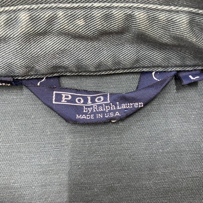 【中古品】【メンズ】 Polo Ralph Lauren ポロ・ラルフローレン 90‘s HARRINGTON JACKET VINTAGE 90年代 ハリントンジャケット アウター ヴィンテージ 147-260803-ss-05-tei サイズ：L カラー：グリーン 万代Net店