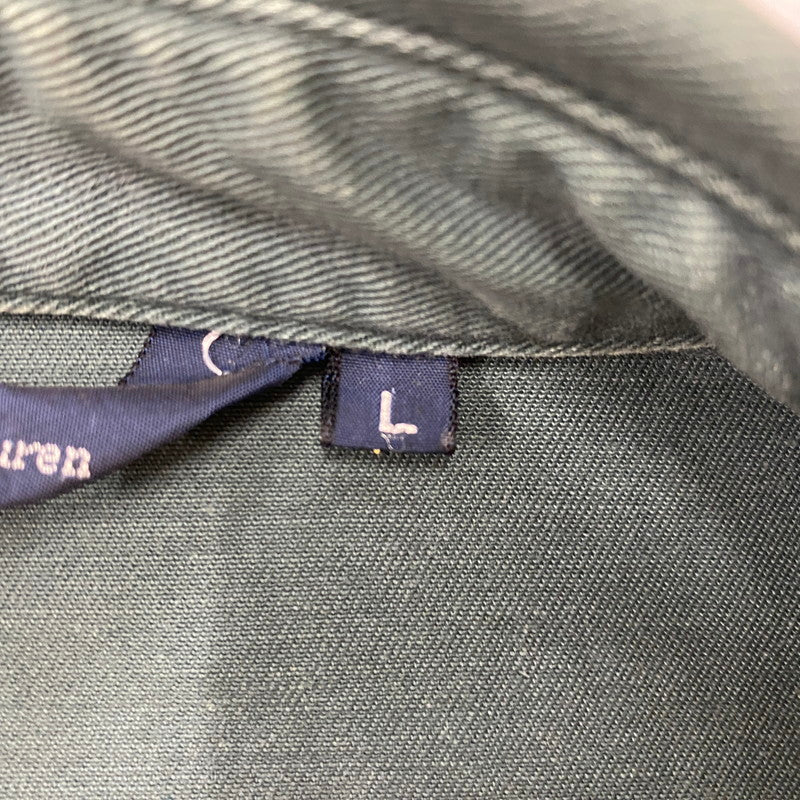 【中古品】【メンズ】 Polo Ralph Lauren ポロ・ラルフローレン 90‘s HARRINGTON JACKET VINTAGE 90年代 ハリントンジャケット アウター ヴィンテージ 147-260803-ss-05-tei サイズ：L カラー：グリーン 万代Net店
