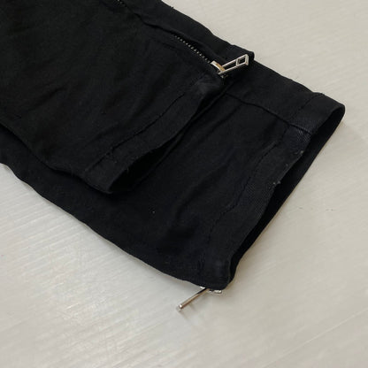 【中古品】【メンズ】 DankeSchon ダンケシェーン FLAP POCKET ZIP CARGO PANTS 23A-PTL033-DS フラップポケット ジップカーゴパンツ ボトムス 153-260803-ss-07-tei サイズ：32 カラー：ブラック 万代Net店