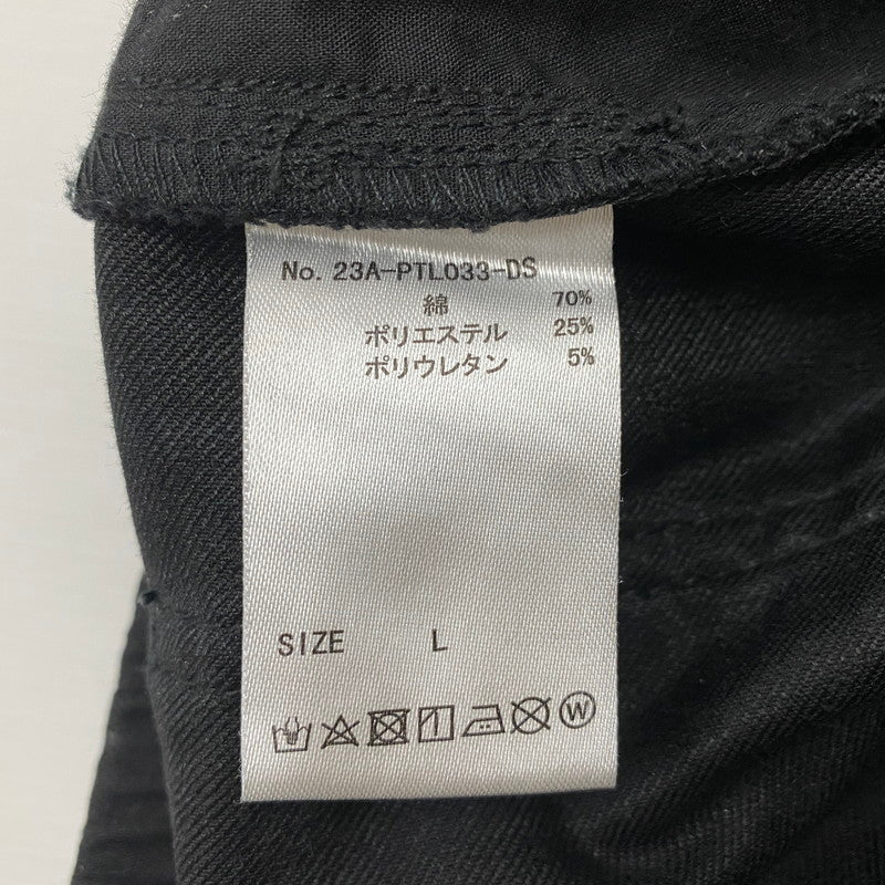 【中古品】【メンズ】 DankeSchon ダンケシェーン FLAP POCKET ZIP CARGO PANTS 23A-PTL033-DS フラップポケット ジップカーゴパンツ ボトムス 153-260803-ss-07-tei サイズ：32 カラー：ブラック 万代Net店