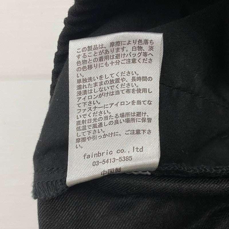 【中古品】【メンズ】 DankeSchon ダンケシェーン FLAP POCKET ZIP CARGO PANTS 23A-PTL033-DS フラップポケット ジップカーゴパンツ ボトムス 153-260803-ss-07-tei サイズ：32 カラー：ブラック 万代Net店