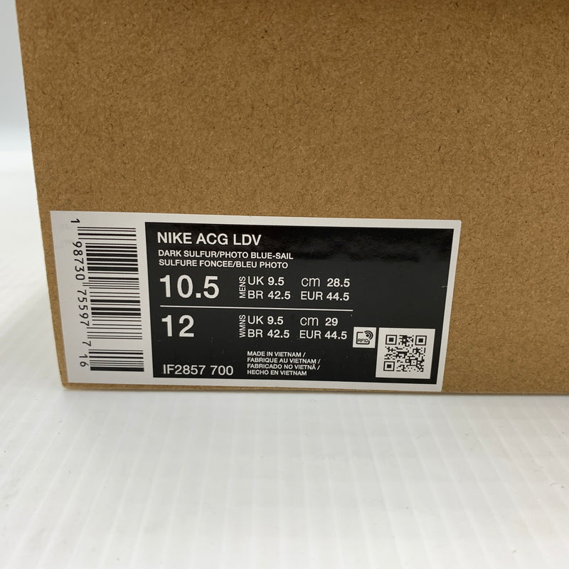 【中古品】【メンズ】 NIKE ACG ナイキ エーシージー LDV DARK SULPHUR-PHOTO BLUE IF2857-700 ダークサルファーフォトブルー スニーカー 靴 シューズ 160-260801-ko-13-tei サイズ：28.5cm カラー：イエロー 万代Net店
