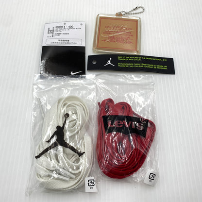 【中古品】【メンズ】 NIKE ナイキ × Levi’s リーバイス 別注 コラボ AIR JORDAN 3 RETRO SP BLACK AND WHITE LEVI'S TAB IR0914-400 エアジョーダン3 レトロ スニーカー 靴 シューズ リーバイスタブ 160-260801-ko-14-tei サイズ：28.5cm カラー：ブラック 万代Net店