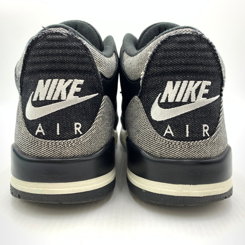 【中古品】【メンズ】 NIKE ナイキ × Levi’s リーバイス 別注 コラボ AIR JORDAN 3 RETRO SP BLACK AND WHITE LEVI'S TAB IR0914-400 エアジョーダン3 レトロ スニーカー 靴 シューズ リーバイスタブ 160-260801-ko-14-tei サイズ：28.5cm カラー：ブラック 万代Net店