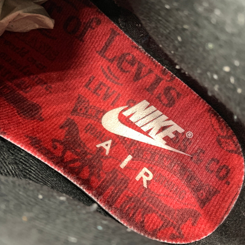【中古品】【メンズ】 NIKE ナイキ × Levi’s リーバイス 別注 コラボ AIR JORDAN 3 RETRO SP BLACK AND WHITE LEVI'S TAB IR0914-400 エアジョーダン3 レトロ スニーカー 靴 シューズ リーバイスタブ 160-260801-ko-14-tei サイズ：28.5cm カラー：ブラック 万代Net店