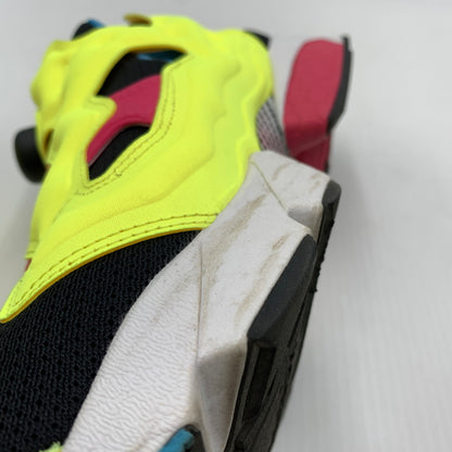 【中古品】【メンズ】 Reebok リーボック INSTAPUMP FURY 94 GRAPE BRAIN 100270947 インスタポンプフューリー94 グレイプブレイン スニーカー 靴 怪獣ポンプソフビ 162-260801-ko-17-tei サイズ：28.5cm カラー：イエロー 万代Net店