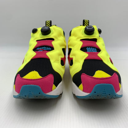 【中古品】【メンズ】 Reebok リーボック INSTAPUMP FURY 94 GRAPE BRAIN 100270947 インスタポンプフューリー94 グレイプブレイン スニーカー 靴 怪獣ポンプソフビ 162-260801-ko-17-tei サイズ：28.5cm カラー：イエロー 万代Net店