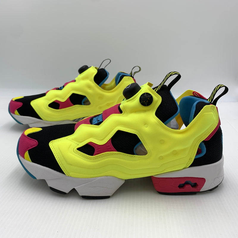 【中古品】【メンズ】 Reebok リーボック INSTAPUMP FURY 94 GRAPE BRAIN 100270947 インスタポンプフューリー94 グレイプブレイン スニーカー 靴 怪獣ポンプソフビ 162-260801-ko-17-tei サイズ：28.5cm カラー：イエロー 万代Net店