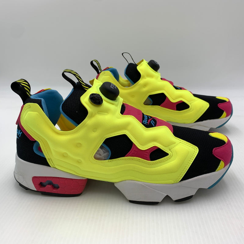 【中古品】【メンズ】 Reebok リーボック INSTAPUMP FURY 94 GRAPE BRAIN 100270947 インスタポンプフューリー94 グレイプブレイン スニーカー 靴 怪獣ポンプソフビ 162-260801-ko-17-tei サイズ：28.5cm カラー：イエロー 万代Net店