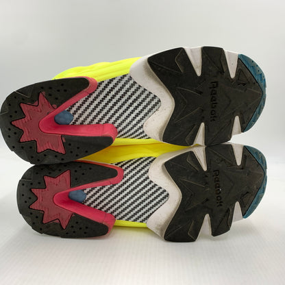 【中古品】【メンズ】 Reebok リーボック INSTAPUMP FURY 94 GRAPE BRAIN 100270947 インスタポンプフューリー94 グレイプブレイン スニーカー 靴 怪獣ポンプソフビ 162-260801-ko-17-tei サイズ：28.5cm カラー：イエロー 万代Net店