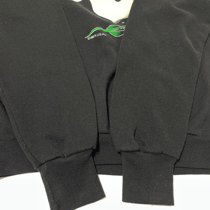 【中古品】【メンズ】 JERZEES ジェージーズ 80’s VINTAGE L/S SWEAT "THE PHANTOM OF THE OPERA" 80年代 ヴィンテージ ロングスリーブ スウェット ザ ファントム オブ ザ オペラ 長袖 トップス トレーナー 145-260807-sa-06-tei サイズ：L カラー：ブラック 万代Net店