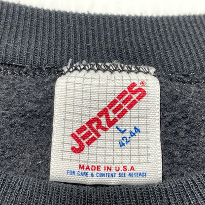 【中古品】【メンズ】 JERZEES ジェージーズ 80’s VINTAGE L/S SWEAT "THE PHANTOM OF THE OPERA" 80年代 ヴィンテージ ロングスリーブ スウェット ザ ファントム オブ ザ オペラ 長袖 トップス トレーナー 145-260807-sa-06-tei サイズ：L カラー：ブラック 万代Net店
