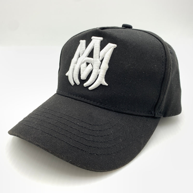 【中古品】【メンズ】 AMIRI アミリ MA LOGO COTTON CAP エムエーロゴ コットンキャップ 帽子 185-260801-ko-02-tei カラー：ブラック 万代Net店