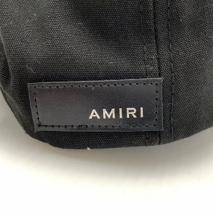 【中古品】【メンズ】 AMIRI アミリ MA LOGO COTTON CAP エムエーロゴ コットンキャップ 帽子 185-260801-ko-02-tei カラー：ブラック 万代Net店