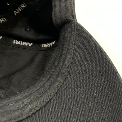 【中古品】【メンズ】 AMIRI アミリ MA LOGO COTTON CAP エムエーロゴ コットンキャップ 帽子 185-260801-ko-02-tei カラー：ブラック 万代Net店