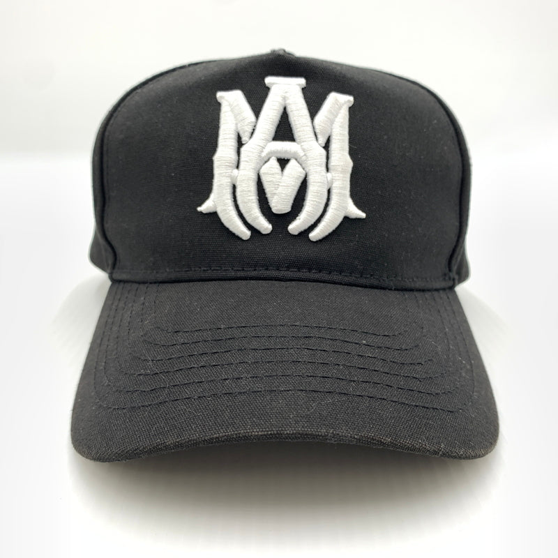 【中古品】【メンズ】 AMIRI アミリ MA LOGO COTTON CAP エムエーロゴ コットンキャップ 帽子 185-260801-ko-02-tei カラー：ブラック 万代Net店