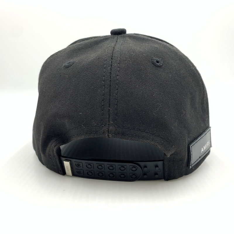 【中古品】【メンズ】 AMIRI アミリ MA LOGO COTTON CAP エムエーロゴ コットンキャップ 帽子 185-260801-ko-02-tei カラー：ブラック 万代Net店