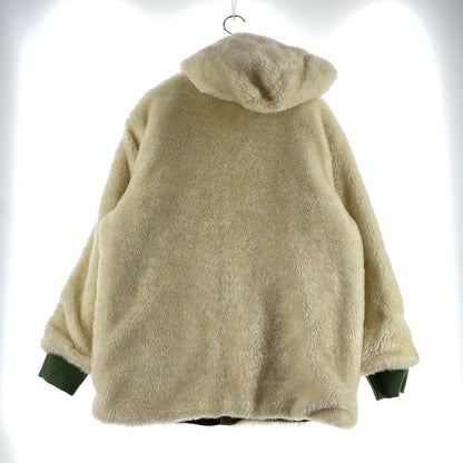 【中古品】【メンズ】 SUPREME シュプリーム 17AW REVERSIBLE SHERPA WORK PARKA リバーシブル シェルパ ワークジャケット アウター 149-260801-yo-08-tei サイズ：M カラー：カモ柄/ホワイト 万代Net店