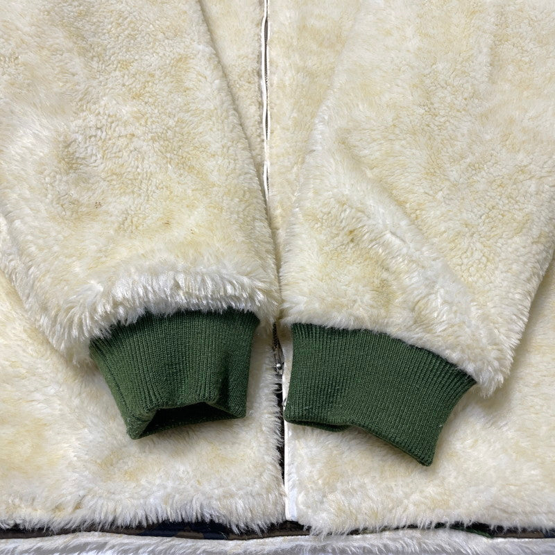 【中古品】【メンズ】 SUPREME シュプリーム 17AW REVERSIBLE SHERPA WORK PARKA リバーシブル シェルパ ワークジャケット アウター 149-260801-yo-08-tei サイズ：M カラー：カモ柄/ホワイト 万代Net店