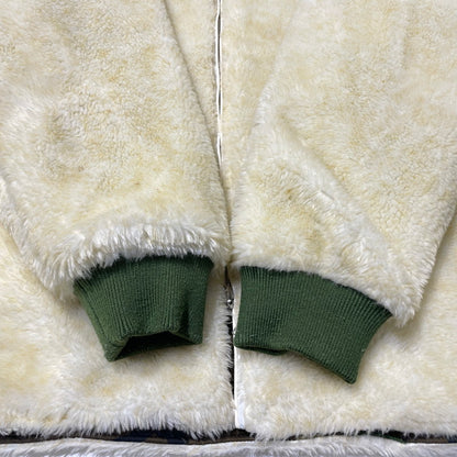 【中古品】【メンズ】 SUPREME シュプリーム 17AW REVERSIBLE SHERPA WORK PARKA リバーシブル シェルパ ワークジャケット アウター 149-260801-yo-08-tei サイズ：M カラー：カモ柄/ホワイト 万代Net店