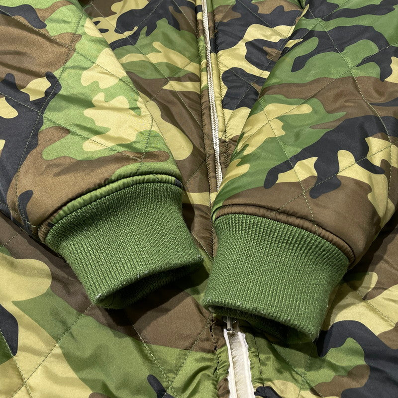 【中古品】【メンズ】 SUPREME シュプリーム 17AW REVERSIBLE SHERPA WORK PARKA リバーシブル シェルパ ワークジャケット アウター 149-260801-yo-08-tei サイズ：M カラー：カモ柄/ホワイト 万代Net店