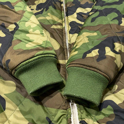 【中古品】【メンズ】 SUPREME シュプリーム 17AW REVERSIBLE SHERPA WORK PARKA リバーシブル シェルパ ワークジャケット アウター 149-260801-yo-08-tei サイズ：M カラー：カモ柄/ホワイト 万代Net店