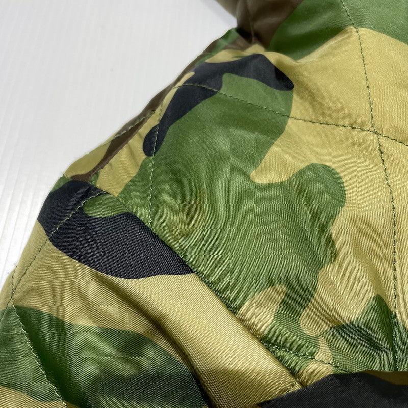 【中古品】【メンズ】 SUPREME シュプリーム 17AW REVERSIBLE SHERPA WORK PARKA リバーシブル シェルパ ワークジャケット アウター 149-260801-yo-08-tei サイズ：M カラー：カモ柄/ホワイト 万代Net店