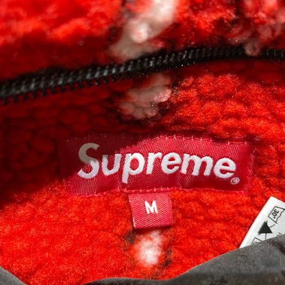 【中古品】【メンズ】 SUPREME シュプリーム 19AW REVERSIBLE BANDANA FLEECE JACKET リバーシブル バンダナ フリース ジャケット ライトアウター 149-260801-yo-12-tei サイズ：M カラー：レッド/ブラック 万代Net店