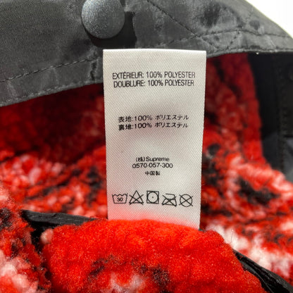 【中古品】【メンズ】 SUPREME シュプリーム 19AW REVERSIBLE BANDANA FLEECE JACKET リバーシブル バンダナ フリース ジャケット ライトアウター 149-260801-yo-12-tei サイズ：M カラー：レッド/ブラック 万代Net店
