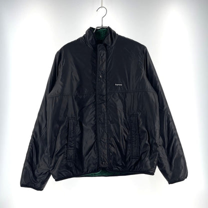 【中古品】【メンズ】 SUPREME シュプリーム 11AW REVERSIBLE FLEECE JACKET リバーシブル フリース ジャケット ライトアウター 149-260801-yo-13-tei サイズ：M カラー：グリーン/ブラック 万代Net店