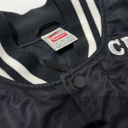【中古品】【メンズ】 SUPREME シュプリーム× NIKE ナイキ × NBA TEAMS NBAチーム 別注コラボ 18SS WARM-UP JACKET ウォームアップ ジャケット アウター 149-260801-yo-09-tei サイズ：S カラー：ブラック 万代Net店