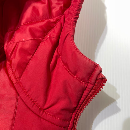【中古品】【メンズ】 SUPREME シュプリーム 18AW ZIG ZAG STITCH PUFFY JACKET ジグザグステッチ パフィ ジャケット アウター 149-260801-yo-07-tei サイズ：S カラー：レッド 万代Net店