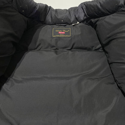 【中古品】【メンズ】 SUPREME シュプリーム × UNDERCOVER アンダーカバー × PUBLIC ENEMY パブリックエネミー 別注コラボ 18SS PUFFY JACKET パフィ ジャケット アウター 149-260801-yo-06-tei サイズ：M カラー：柄 万代Net店