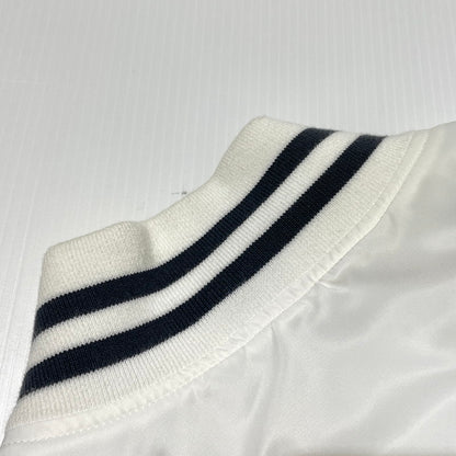 【中古品】【メンズ】 SUPREME シュプリーム× NIKE ナイキ × NBA TEAMS NBAチーム 別注コラボ 18SS WARM-UP JACKET ウォームアップ ジャケット アウター 149-260801-yo-11-tei サイズ：M カラー：ホワイト 万代Net店