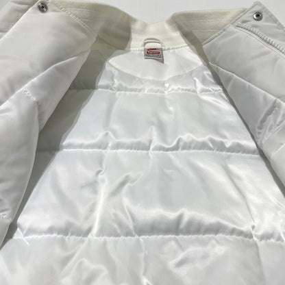 【中古品】【メンズ】 SUPREME シュプリーム× NIKE ナイキ × NBA TEAMS NBAチーム 別注コラボ 18SS WARM-UP JACKET ウォームアップ ジャケット アウター 149-260801-yo-11-tei サイズ：M カラー：ホワイト 万代Net店