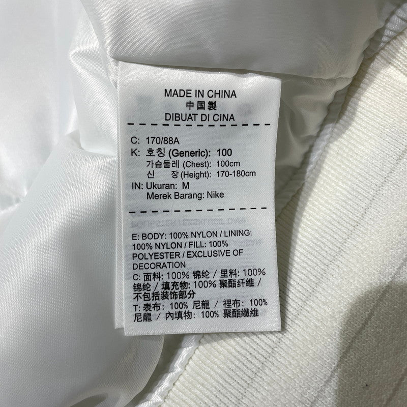 【中古品】【メンズ】 SUPREME シュプリーム× NIKE ナイキ × NBA TEAMS NBAチーム 別注コラボ 18SS WARM-UP JACKET ウォームアップ ジャケット アウター 149-260801-yo-11-tei サイズ：M カラー：ホワイト 万代Net店