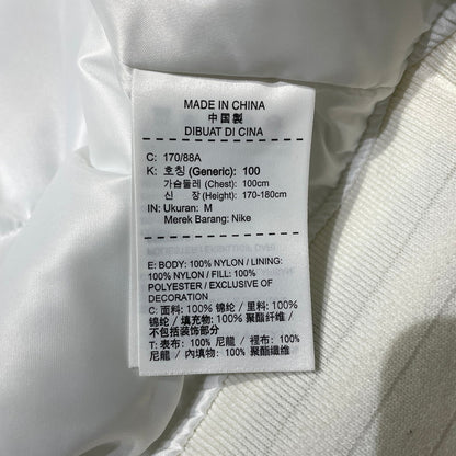 【中古品】【メンズ】 SUPREME シュプリーム× NIKE ナイキ × NBA TEAMS NBAチーム 別注コラボ 18SS WARM-UP JACKET ウォームアップ ジャケット アウター 149-260801-yo-11-tei サイズ：M カラー：ホワイト 万代Net店