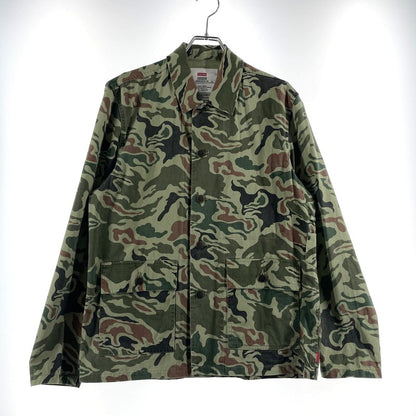 【中古品】【メンズ】 SUPREME シュプリーム 13SS UTILITY SHIRT JACKET ユーティリティ シャツジャケット ライトアウター 149-260801-yo-15-tei サイズ：S カラー：カモ柄 万代Net店