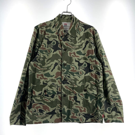 【中古品】【メンズ】 SUPREME シュプリーム 13SS UTILITY SHIRT JACKET ユーティリティ シャツジャケット ライトアウター 149-260801-yo-15-tei サイズ：S カラー：カモ柄 万代Net店