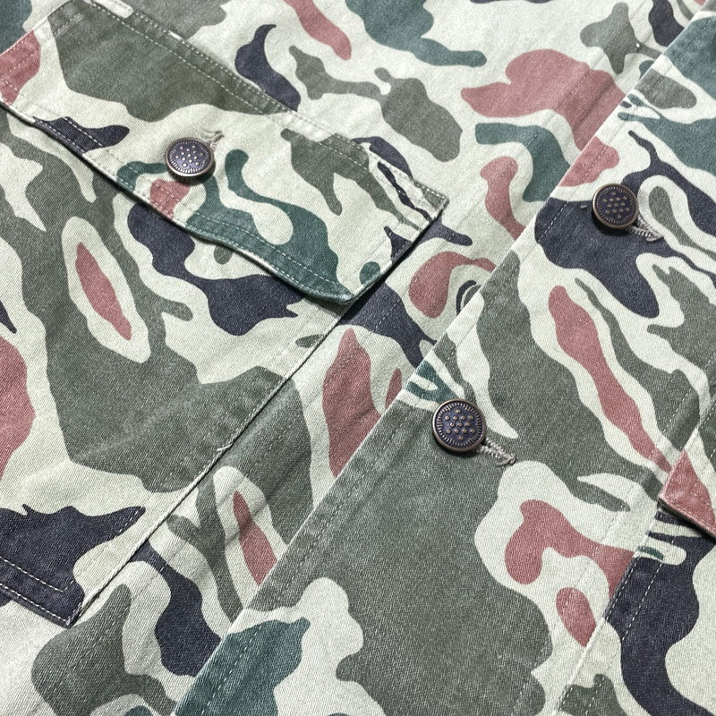 【中古品】【メンズ】 SUPREME シュプリーム 13SS UTILITY SHIRT JACKET ユーティリティ シャツジャケット ライトアウター 149-260801-yo-15-tei サイズ：S カラー：カモ柄 万代Net店