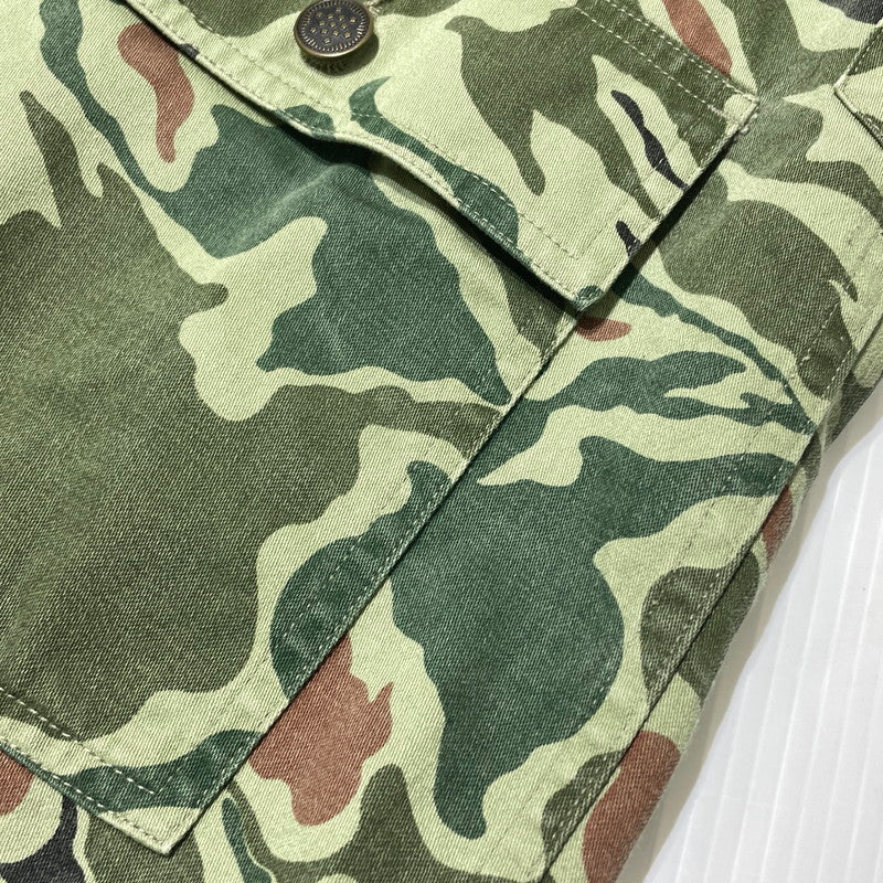 【中古品】【メンズ】 SUPREME シュプリーム 13SS UTILITY SHIRT JACKET ユーティリティ シャツジャケット ライトアウター 149-260801-yo-15-tei サイズ：S カラー：カモ柄 万代Net店