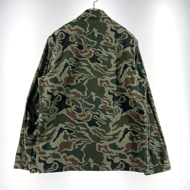【中古品】【メンズ】 SUPREME シュプリーム 13SS UTILITY SHIRT JACKET ユーティリティ シャツジャケット ライトアウター 149-260801-yo-15-tei サイズ：S カラー：カモ柄 万代Net店