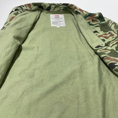 【中古品】【メンズ】 SUPREME シュプリーム 13SS UTILITY SHIRT JACKET ユーティリティ シャツジャケット ライトアウター 149-260801-yo-15-tei サイズ：S カラー：カモ柄 万代Net店