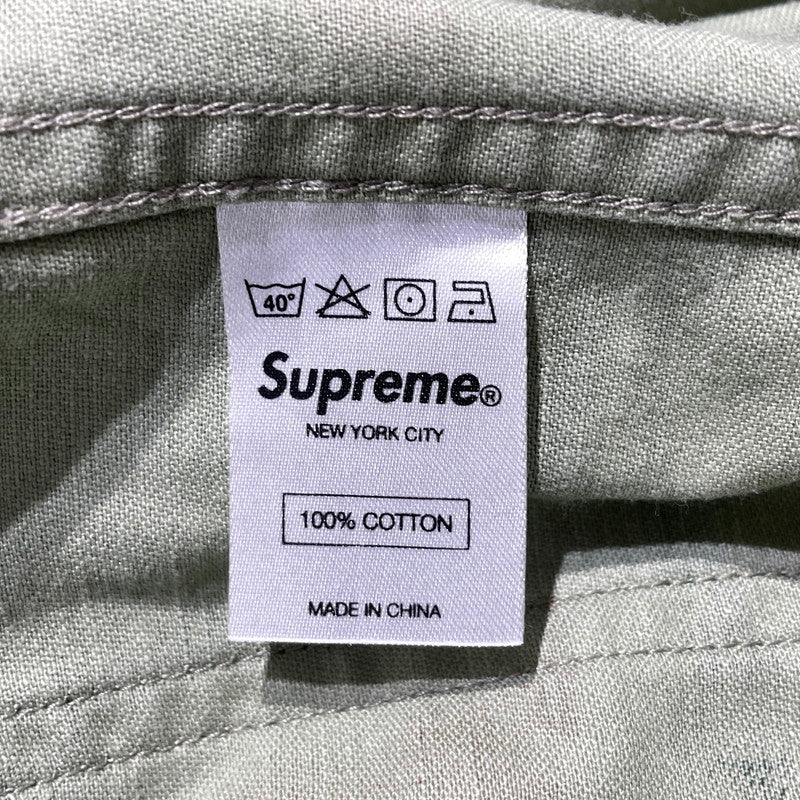 【中古品】【メンズ】 SUPREME シュプリーム 13SS UTILITY SHIRT JACKET ユーティリティ シャツジャケット ライトアウター 149-260801-yo-15-tei サイズ：S カラー：カモ柄 万代Net店
